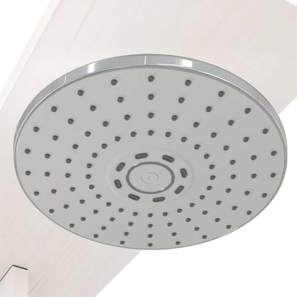 Doccia da esterno 214,5 cm Bianco | homemem39