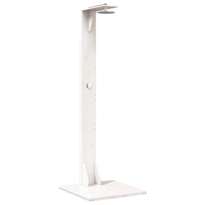 Doccia da esterno 214,5 cm Bianco | homemem39