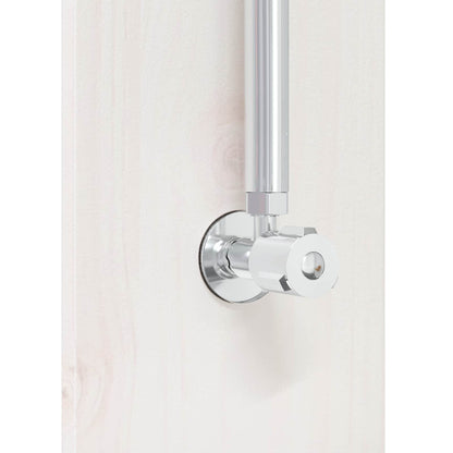 Doccia da esterno 246 cm Legno massello di pino e acciaio inox | homemem39