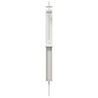 Doccia da esterno 246 cm Legno massello di pino e acciaio inox | homemem39