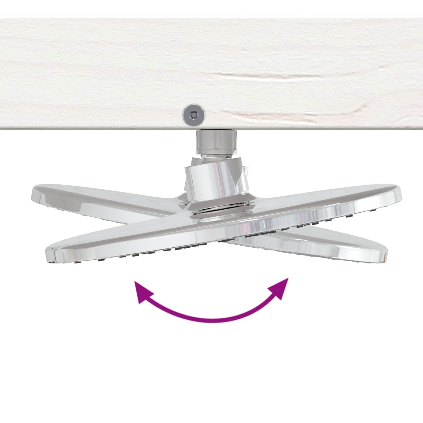 Doccia da esterno 210 cm Legno massello di pino e acciaio inox | homemem39