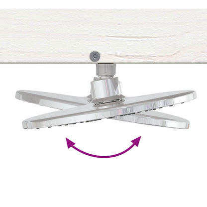 Doccia da esterno 210 cm Legno massello di pino e acciaio inox | homemem39