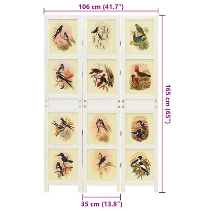 Pannello Romdivider Bianco 212 x 165 cm MDF