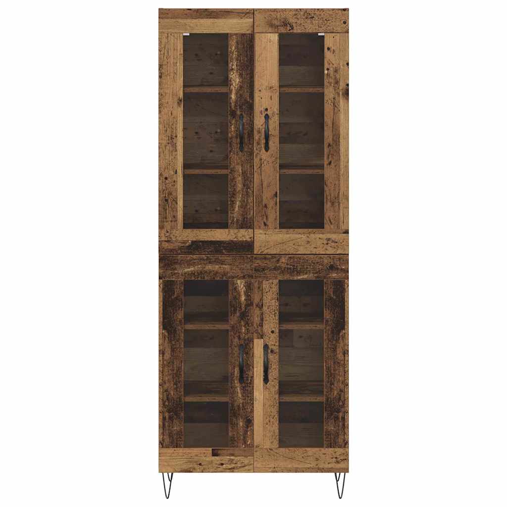 Credenza Legno vecchio 69,5 x 34 x 180 cm Legno multistrato