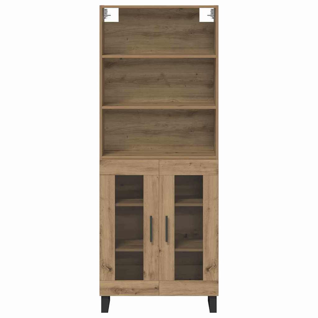Credenza Rovere artigianale 69,5 x 34 x 180 cm