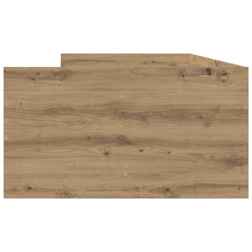 Struttura del letto Rovere artigianale 100 x 200 cm | homemem39