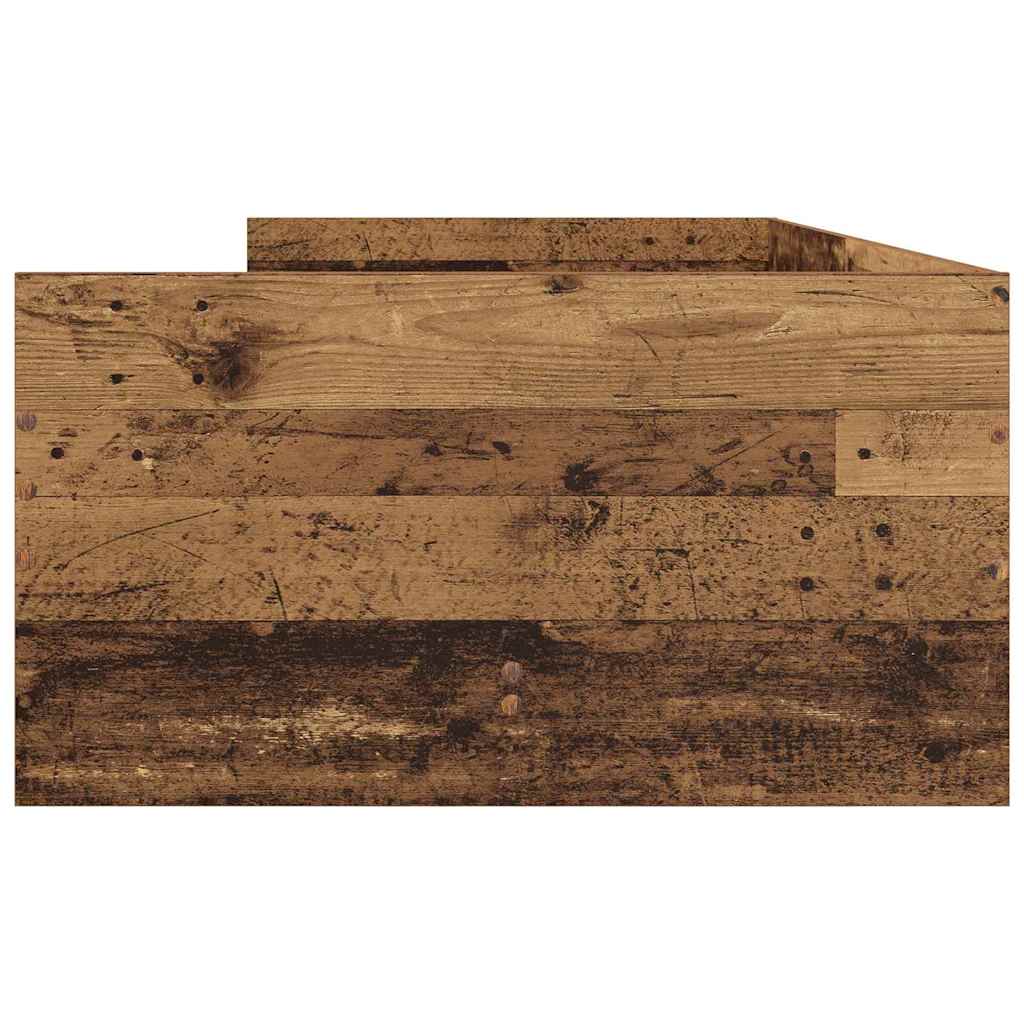 Struttura del letto Legno vecchio 90 x 190 cm Pino massello | homemem39