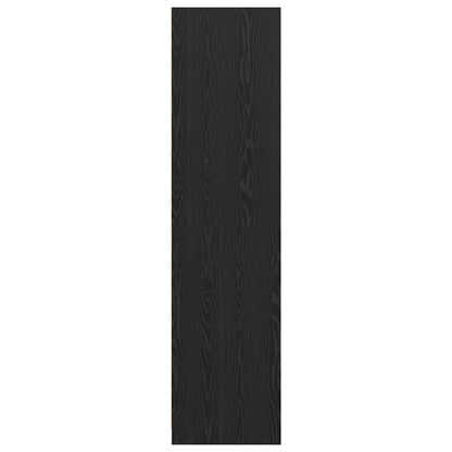 Guardaroba Rovere Nero 50 x 30 x 200 cm Legno multistrato | homemem39