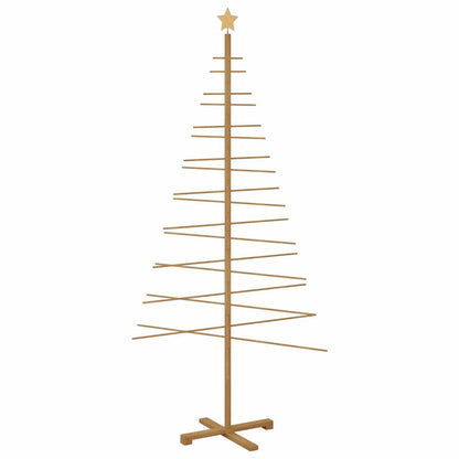 Albero di Natale in legno con supporto Marrone 210 cm Bambù | homemem39