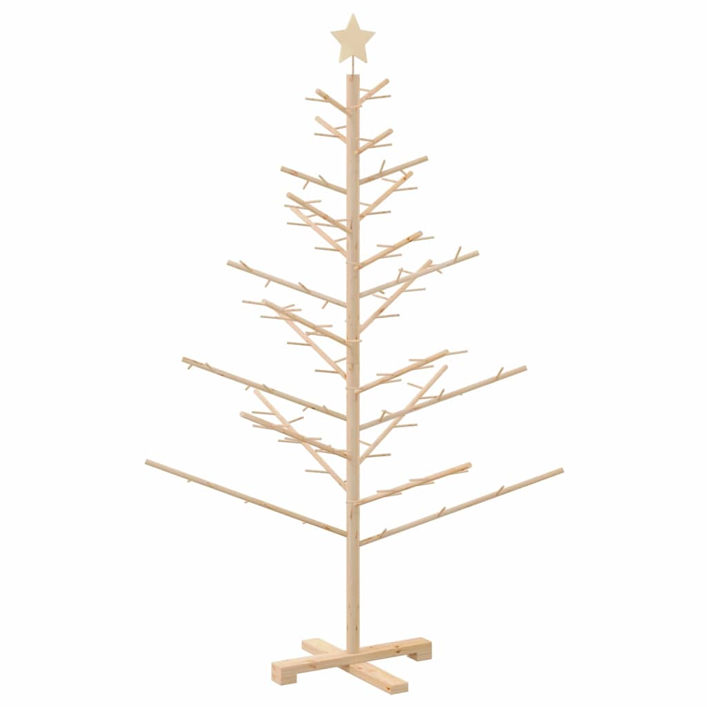Albero di Natale in legno con supporto Naturale 150 cm | homemem39