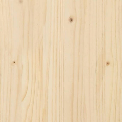 Albero di Natale in legno con supporto Naturale 210 cm