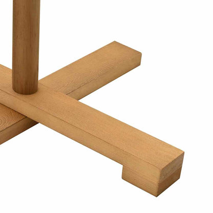 Albero di Natale in legno Marrone 180 cm Legno di pino massello