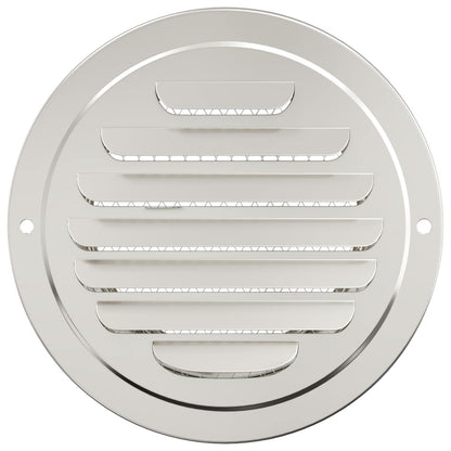 Coperture per ventilazione d'aria 4 pcs Argento 80 mm | homemem39