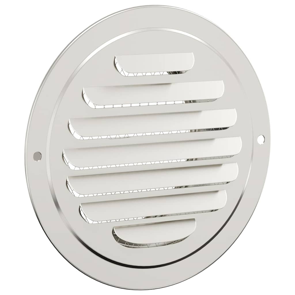 Coperture per ventilazione d'aria 4 pcs Argento 100 mm | homemem39