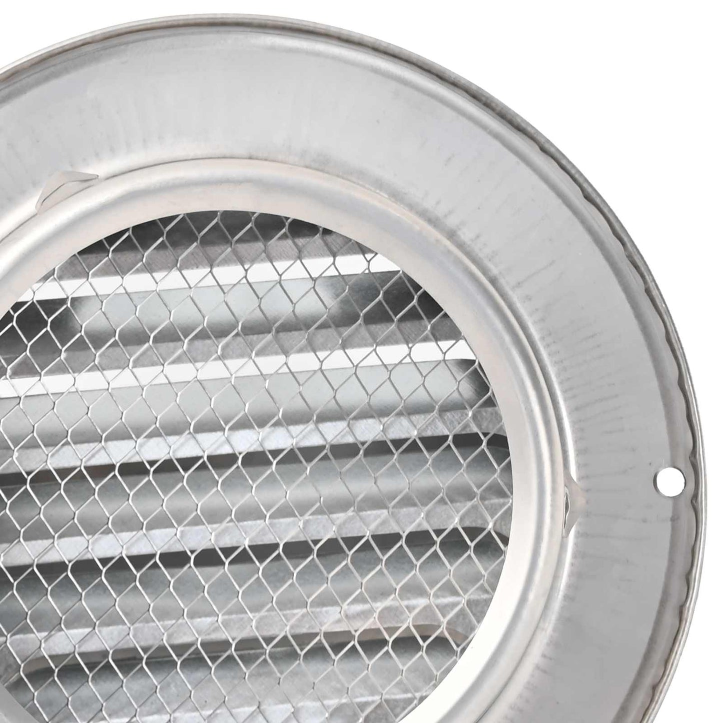 Coperture per ventilazione d'aria 2 pcs Argento 80 mm | homemem39