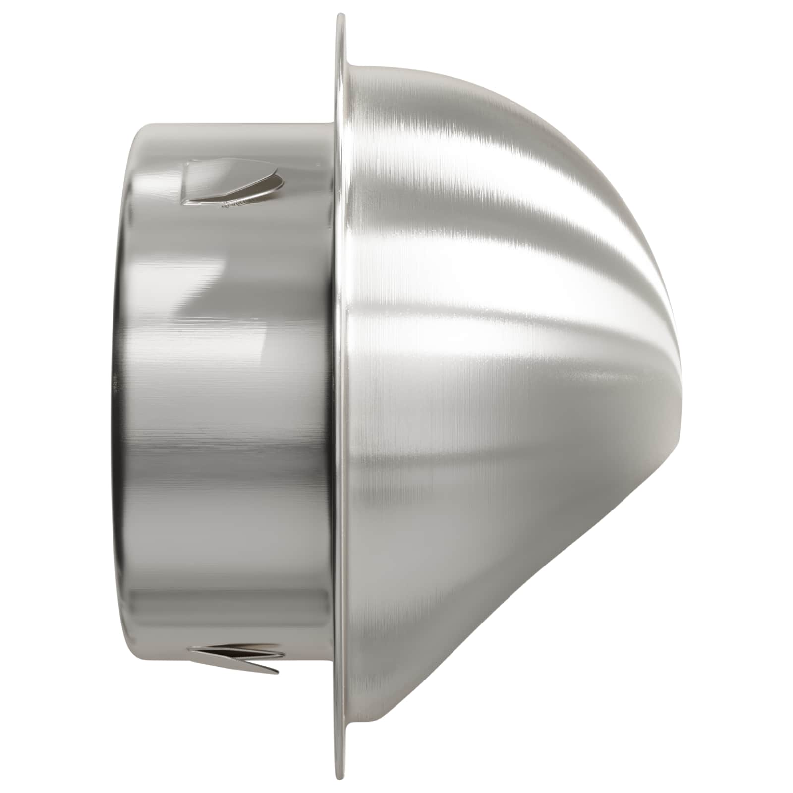 Coperture per ventilazione d'aria 2 pcs Argento 80 mm | homemem39