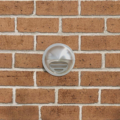 Coperture per ventilazione d'aria 8 pcs Argento 80 mm