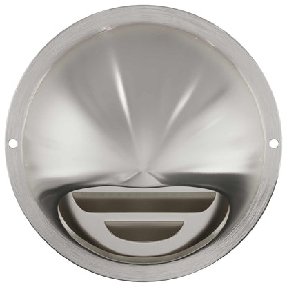 Coperture per ventilazione d'aria 8 pcs Argento 80 mm