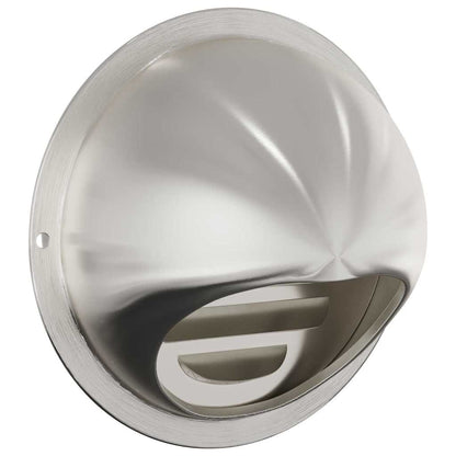 Coperture per ventilazione d'aria 8 pcs Argento 100 mm