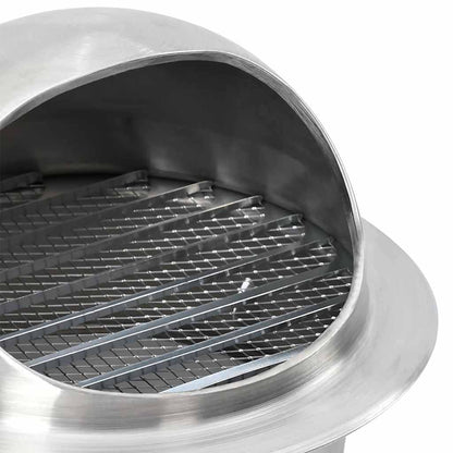 Coperture per ventilazione d'aria 8 pcs Argento 150 mm | homemem39