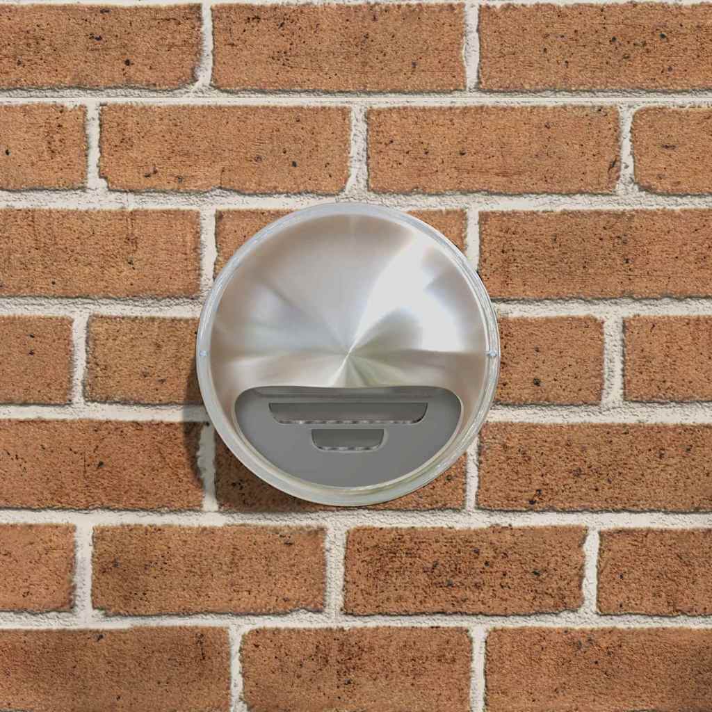 Coperture per ventilazione d'aria 8 pcs Argento 200 mm