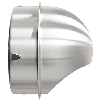 Coperture per ventilazione d'aria 8 pcs Argento 200 mm | homemem39