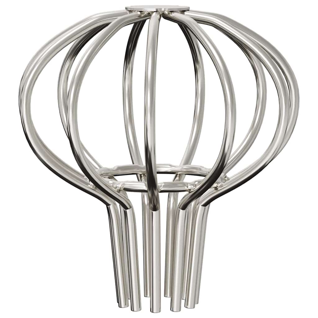 Protezione Foglie per Grondaia 2 pcs Argento 50 mm | homemem39