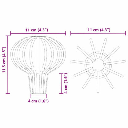 Protezione Foglie per Grondaia 2 pcs Argento 50 mm | homemem39