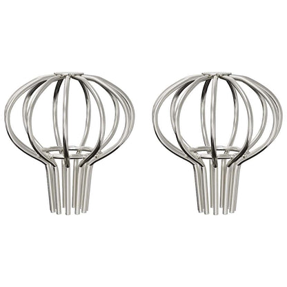 Protezione Foglie per Grondaia 2 pcs Argento 50 mm | homemem39