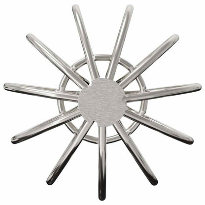 Protezione Foglie per Grondaia 8 pcs Argento 50 mm | homemem39