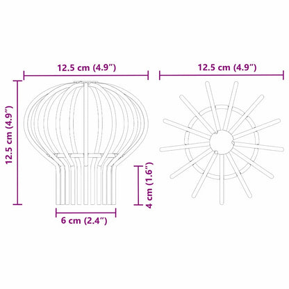 Protezione Foglie per Grondaia 2 pcs Argento 75 mm | homemem39