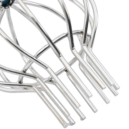 Protezione Foglie per Grondaia 8 pcs Argento 75 mm | homemem39