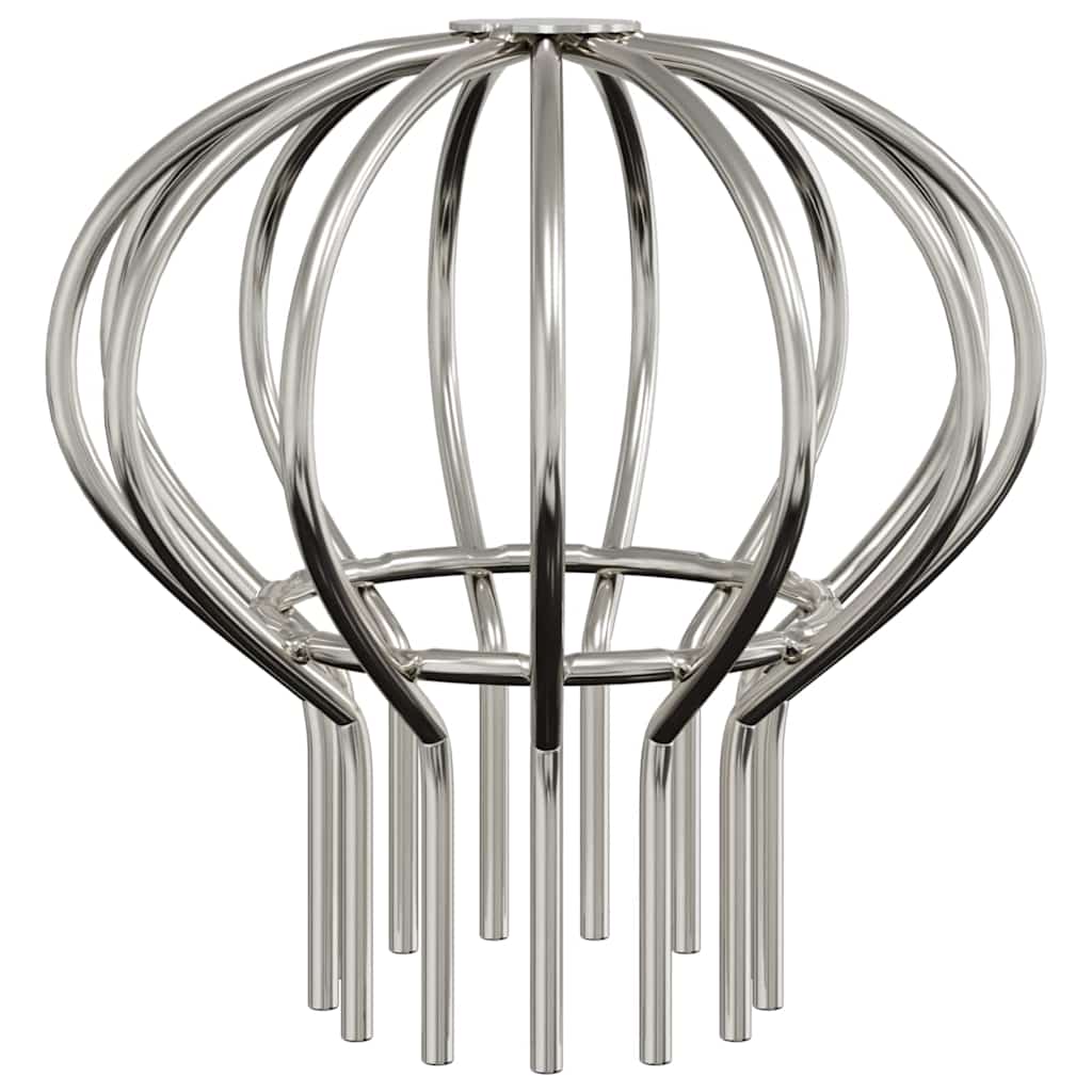 Protezione Foglie per Grondaia 8 pcs Argento 75 mm | homemem39