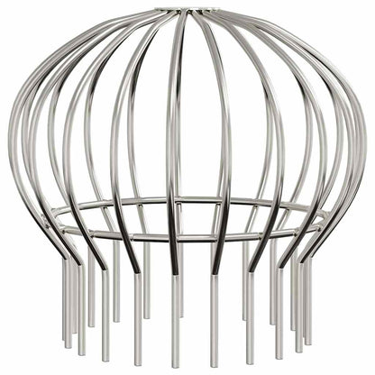 Protezione Foglie per Grondaia 2 pcs Argento 160 mm
