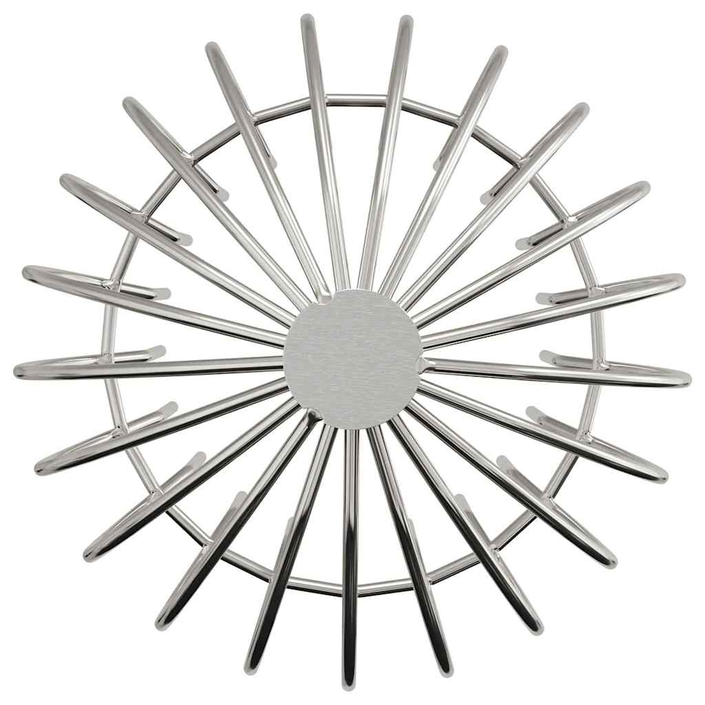 Protezione Foglie per Grondaia 2 pcs Argento 160 mm