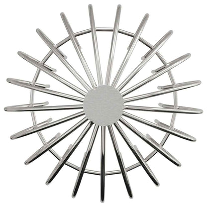 Protezione Foglie per Grondaia 2 pcs Argento 160 mm