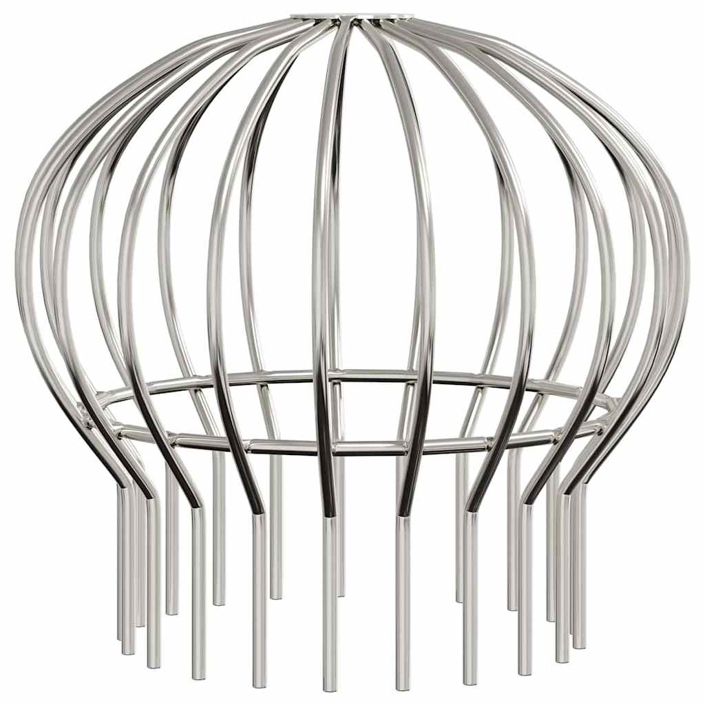 Protezione Foglie per Grondaia 8 pcs Argento 160 mm