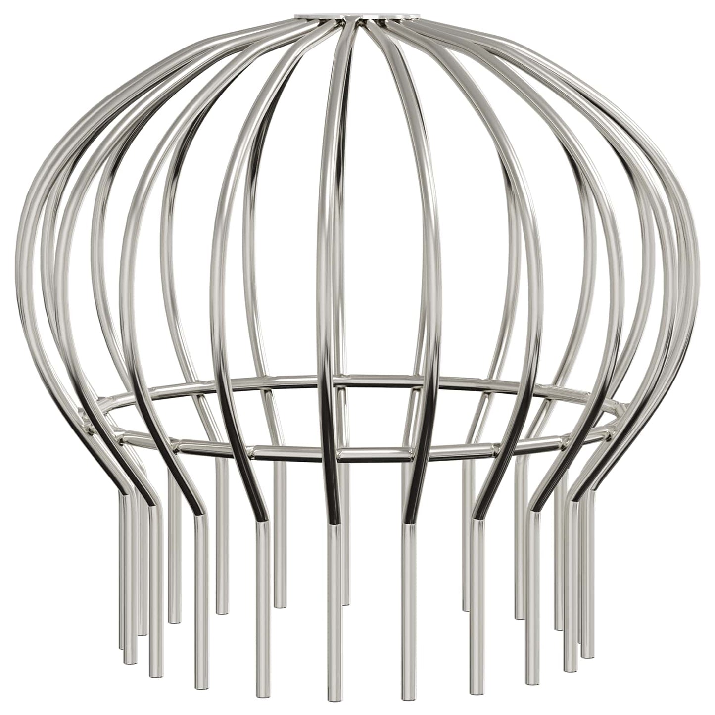 Protezione Foglie per Grondaia 8 pcs Argento 200 mm | homemem39