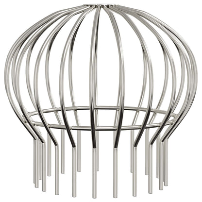 Protezione Foglie per Grondaia 8 pcs Argento 200 mm | homemem39