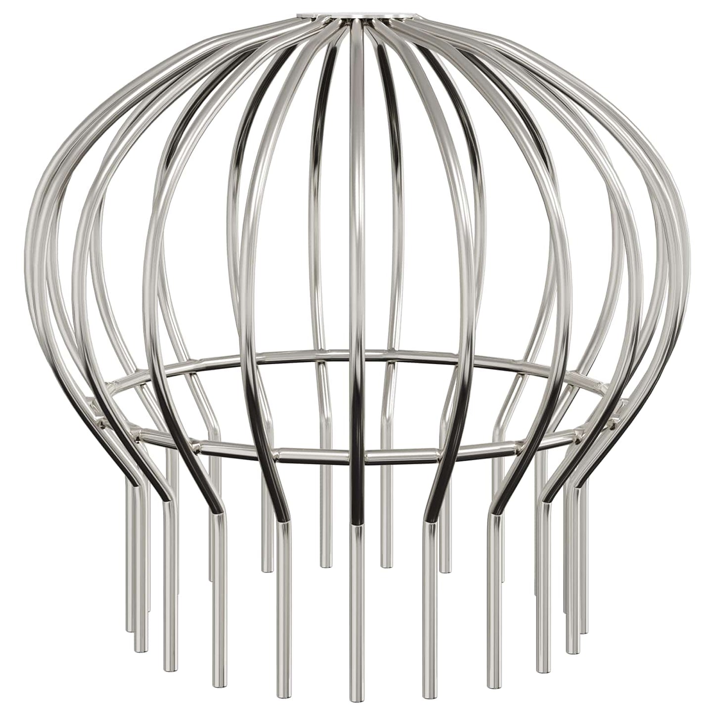 Protezione Foglie per Grondaia 8 pcs Argento 200 mm | homemem39