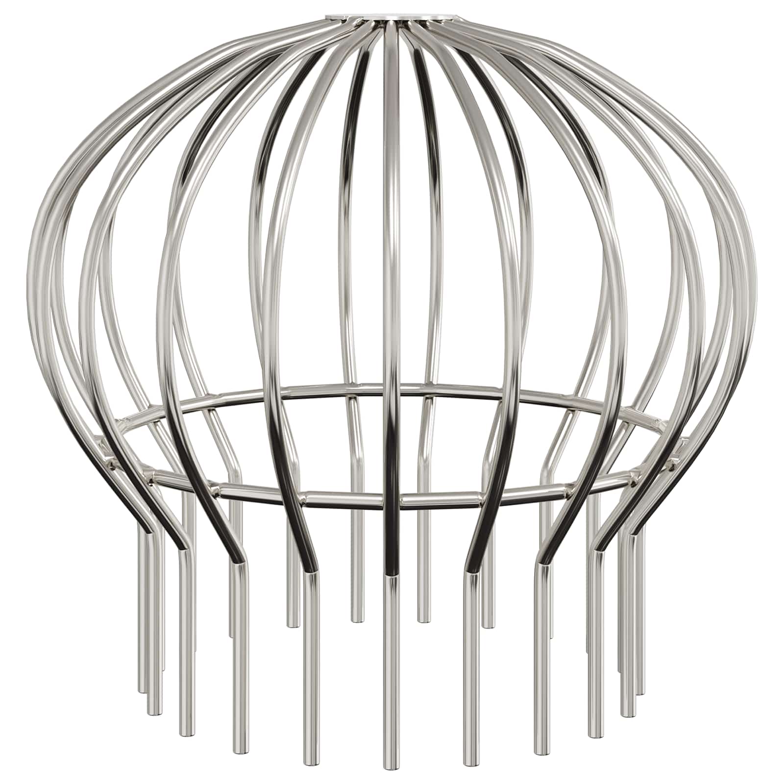 Protezione Foglie per Grondaia 8 pcs Argento 200 mm | homemem39