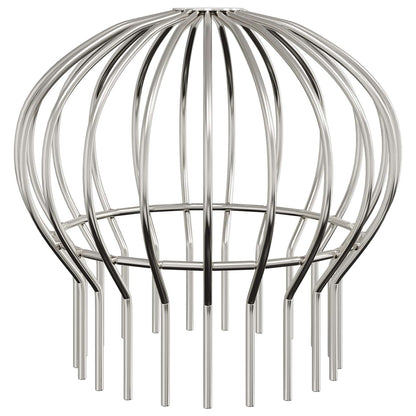 Protezione Foglie per Grondaia 8 pcs Argento 200 mm | homemem39