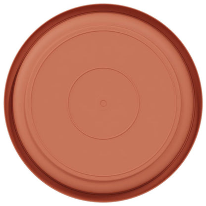 Vassoio Rotondo per Fiori 24 pcs Rosso Mattone Ø 14 x 2 cm