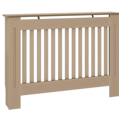 Copertura per radiatori 2 pcs Marrone 112x19x81,5cm