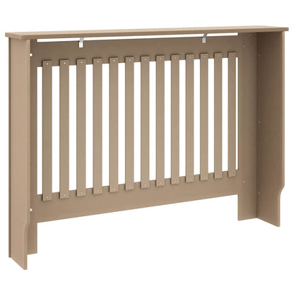 Copertura per radiatori 2 pcs Marrone 112x19x81,5cm