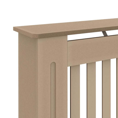 Copertura per radiatori 2 pcs Marrone 152x19x81,5cm