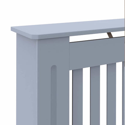 Copertura per radiatori 2 pcs Grigio 172x19x81,5cm