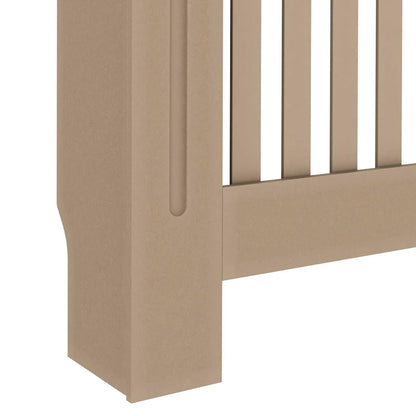 Copertura per radiatori 2 pcs Marrone 172x19x81,5cm