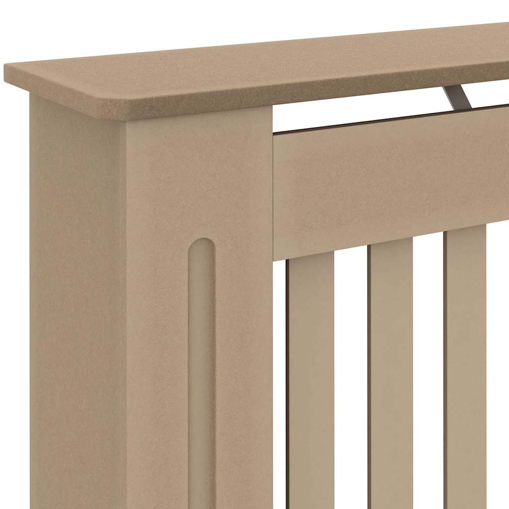 Copertura per radiatori 2 pcs Marrone 172x19x81,5cm