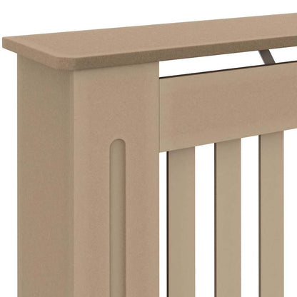 Copertura per radiatori 2 pcs Marrone 172x19x81,5cm